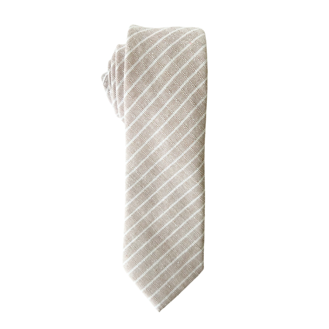 Sandy Stripe Boys Regular Tie