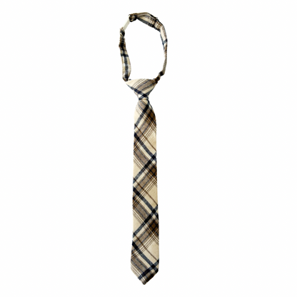 Hudson Plaid Boys Pre-Tied Tie