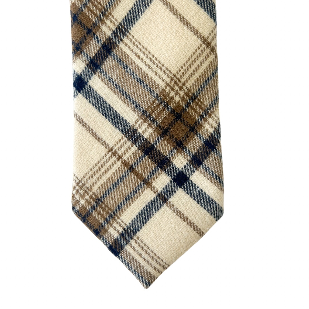 Hudson Plaid Boys Regular Tie