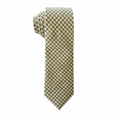 Jack Gingham Mens Tie