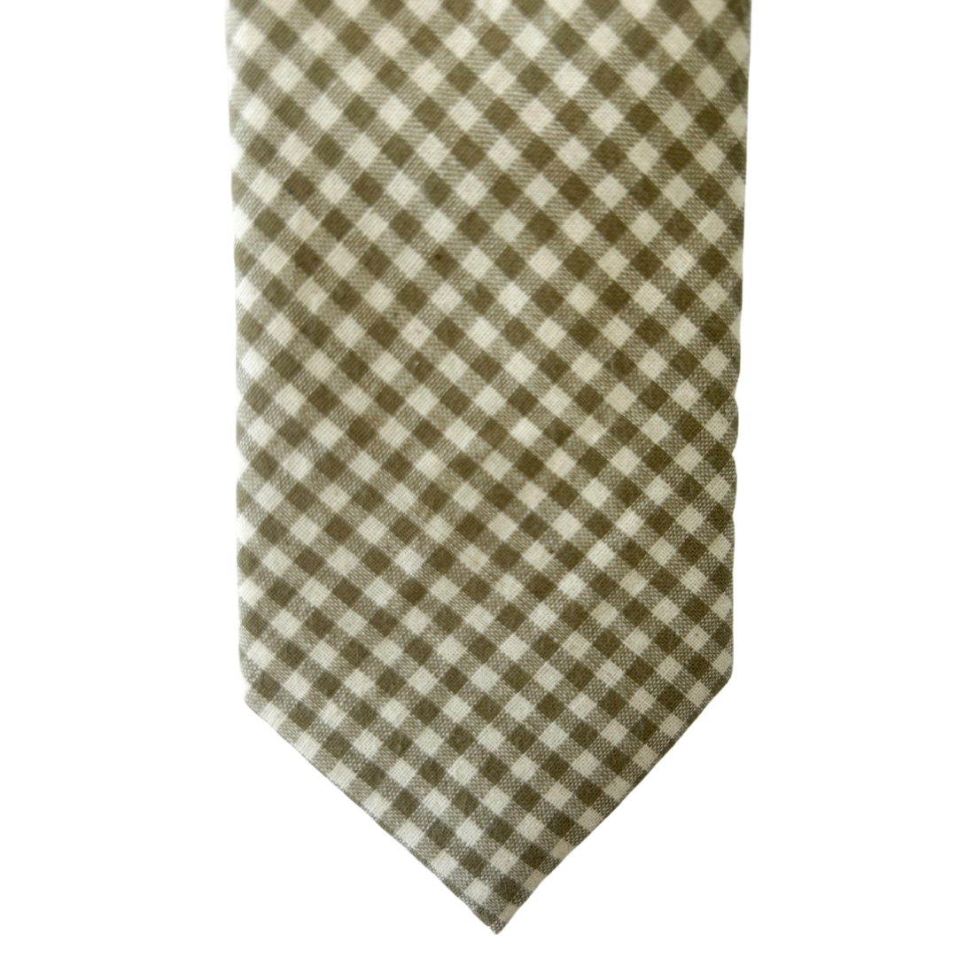 Jack Gingham Mens Tie