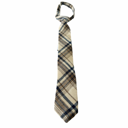 Hudson Plaid Boys Pre-Tied Tie