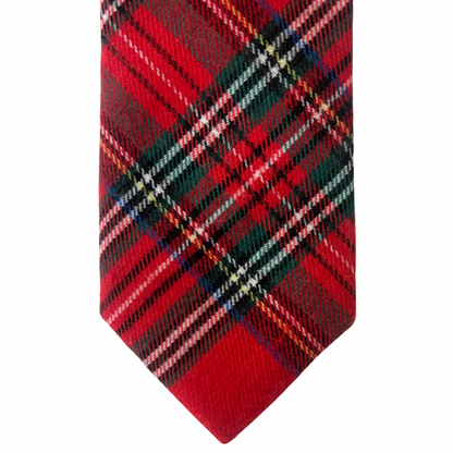 Classic Christmas Plaid Tie (2024)