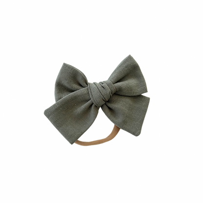 Cayden Sage Midi Hair Bow