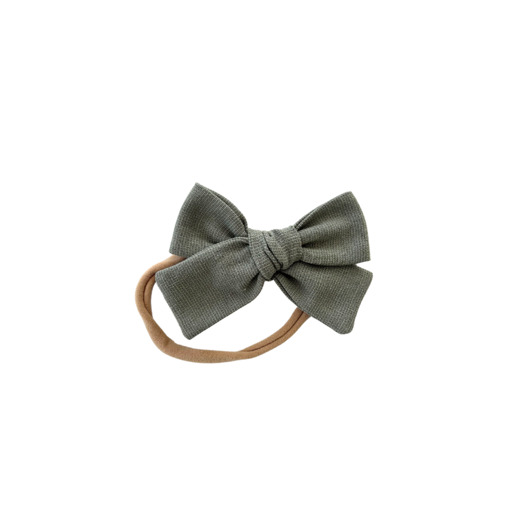 Cayden Sage Petite Hair Bow