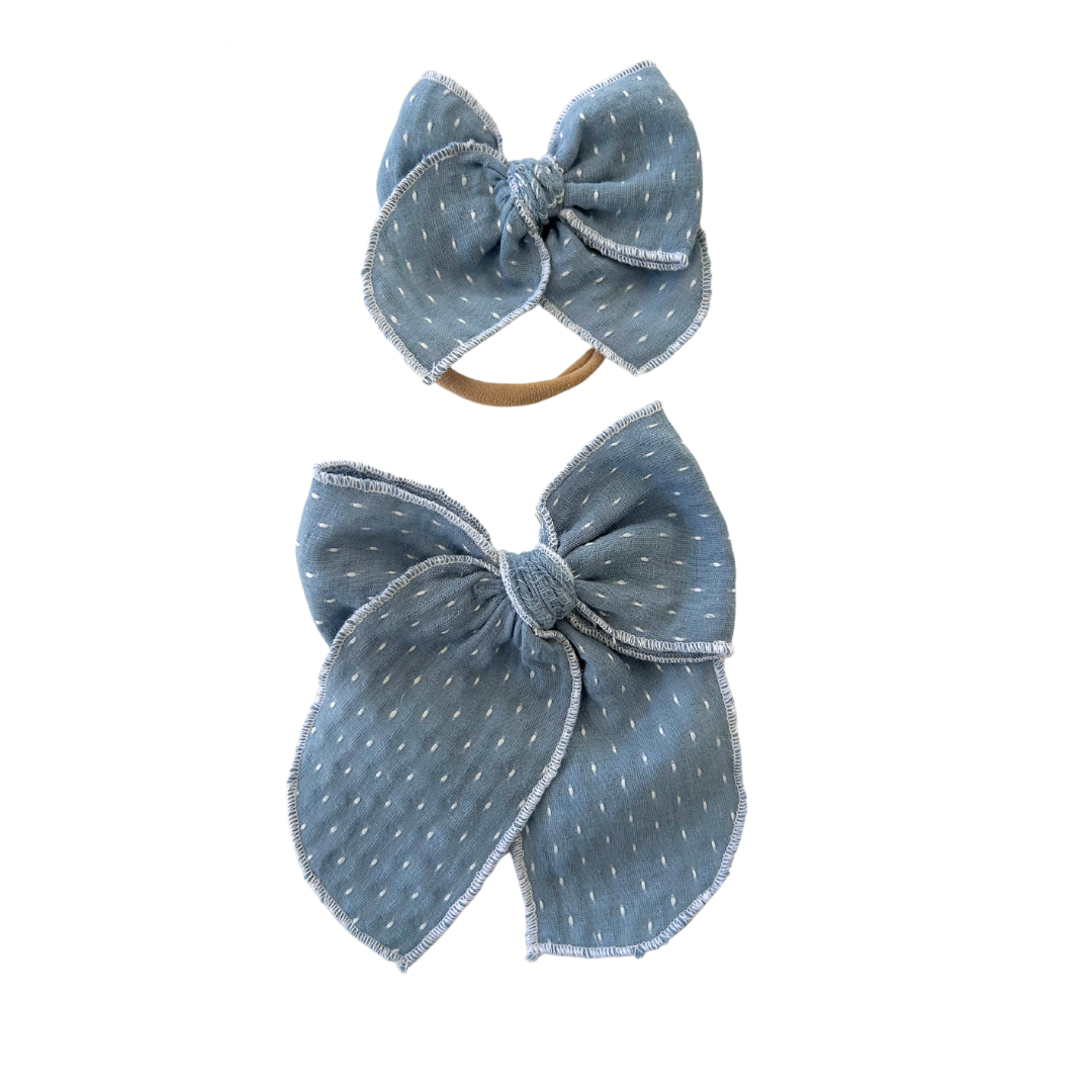 River Lovely Hair Bow Clip