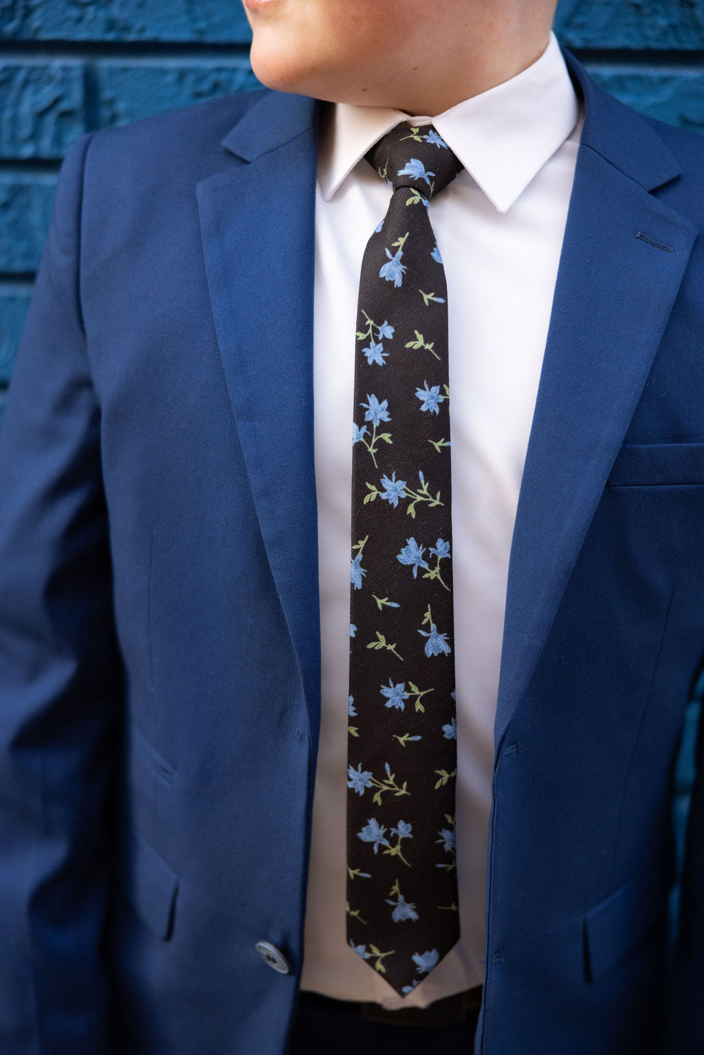 Blake Floral Boys Pre-Tied Tie